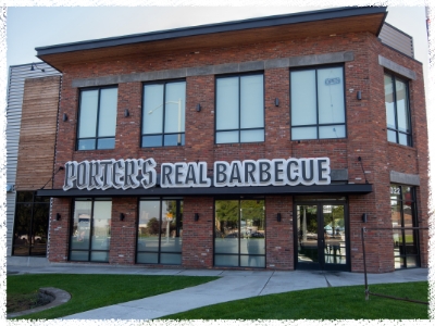 Kennewick location storefront Porter's Read BBQ